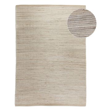 Covor în culoare naturală deschisă reversibil/țesut manual din amestec de iută 120x170 cm Dhaka – Hanse Home