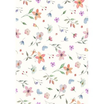 Covor lavabil 80x150 cm Floral – Vitaus
