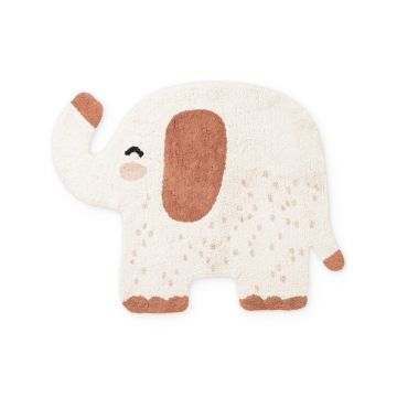Covor pentru copii maro/crem lavabil/țesut manual din bumbac 95x120 cm Snuggle Emmi – Hanse Home