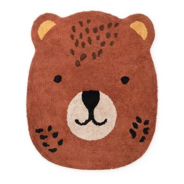 Covor pentru copii maro lavabil/țesut manual din bumbac 120x149 cm Snuggle Berry – Hanse Home