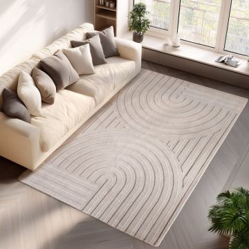 Covor Pompei V1 Crem, 160 x 230cm