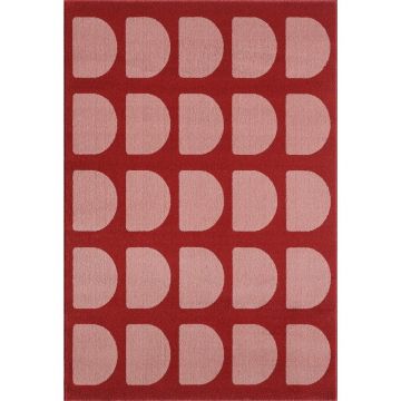 Covor roșu/roz 160x230 cm Pomegranate – ESTE