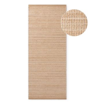 Covor tip traversă în culoare naturală reversibil/țesut manual din amestec de iută 80x200 cm Birka – Villeroy&Boch