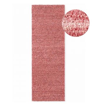 Covor tip traversă roz închis țesut manual 80x300 cm Notting Hill Portobello – Ted Baker