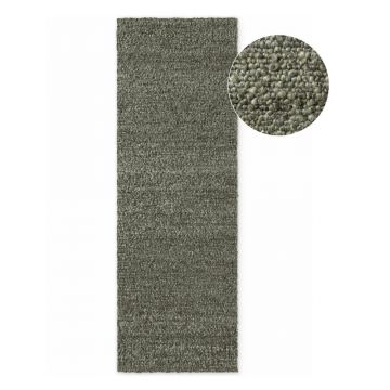 Covor tip traversă verde țesut manual 80x300 cm Notting Hill Portobello – Ted Baker