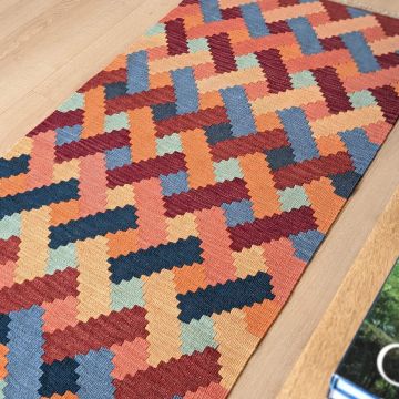 Covor Traversa din Lana - Kilim Gashghai - Default Title