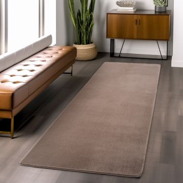 Covor traversa Joy Mocca, 80 x 250 cm
