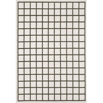 Covor verde închis/crem 160x230 cm Picnic – ESTE