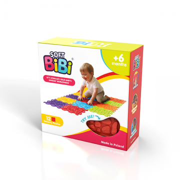 Set covorase senzoriale Soft BiBi 12 piese