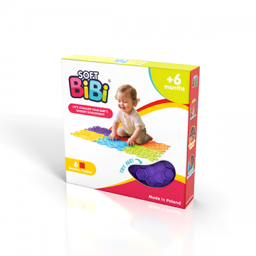 Set covorase senzoriale Soft BiBi 6 piese