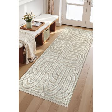 Covor (100 x 200), Amorf, 100x200 cm, Crem