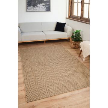 Covor (100 x 200), Sisaluna 4441, 100x200 cm, Bej/Verde