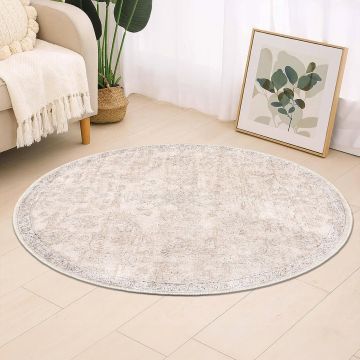 Covor (120 x 120), Cool-Fr21, 120x120 cm, Bej