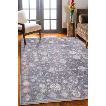 Covor (140 x 190), Folk Chenille, 140x190 cm, Gri
