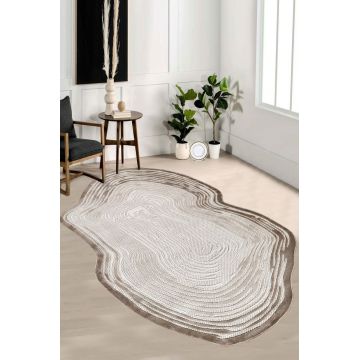Covor (160 x 230), Amorf, 160x230 cm, Crem