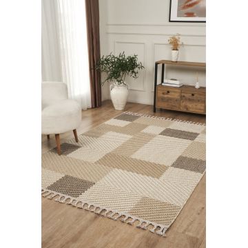 Covor (160 x 230), Beverly 2211, 160x230 cm, Alb / Galben