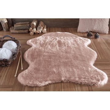 Covor (70 x 100), Faux Fur Post, 70x100 cm, Roz deschis