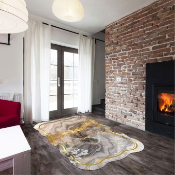 Covor (80 x 150), Aln600185Al02, 80x150 cm, Maro