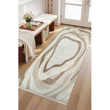 Covor (80 x 150), Amorf, 80x150 cm, Crem