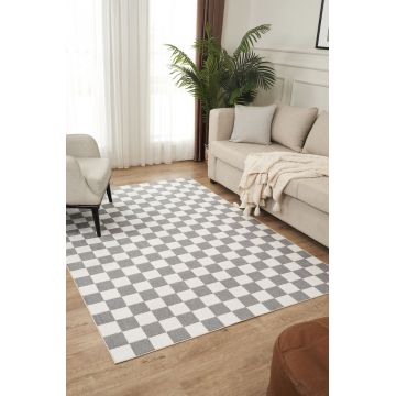 Covor (80 x 150), Damas 4004, 80x150 cm, Crem / Antracit