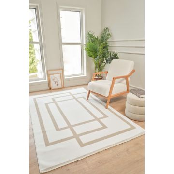 Covor (80 x 150), Moderno 3337, 80x150 cm, Crem / Bej