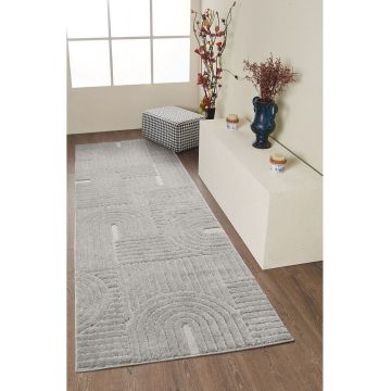 Covor (80 x 250), 691B, 80x250 cm, Gri