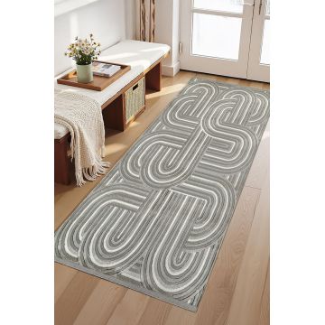 Covor (80 x 300), Amorf, 80x300 cm, Crem