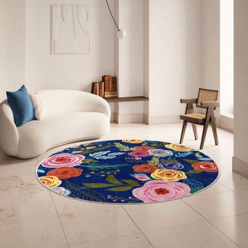 Covor (100 x 100), Cool-Fr68, 100x100 cm, Albastru navy
