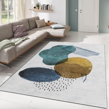 Covor (100 x 140), Alho Carpet-37A, 100x140 cm, Multicolor