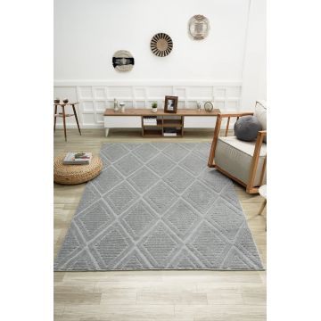 Covor (100 x 150), 0742B, 100x150 cm, Gri
