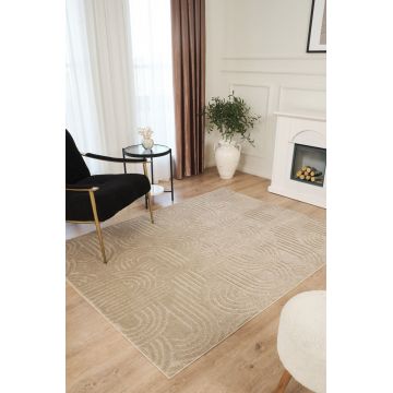 Covor (100 x 150), Rivon Rn08, 100x150 cm, Bej