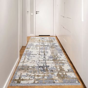 Covor (100 x 500), Notta 1100, 100x500 cm, Gri / Bej / Crem