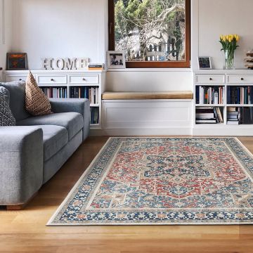 Covor (120 x 180), Felt-Fr46, 120x180 cm, Albastru navy
