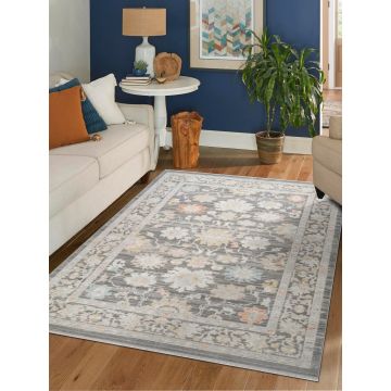 Covor (120 x 180), Rustik 2223, 120x180 cm, Gri