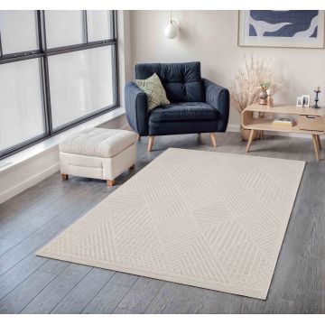 Covor (160 x 230), Fava, 160x230 cm, Alb