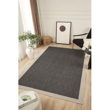 Covor (160 x 230), Sisalux 3089, 160x230 cm, Antracit