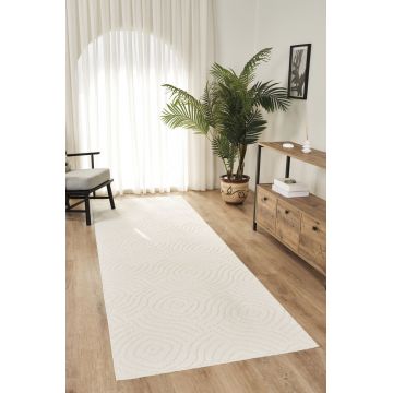 Covor (80 x 150), Rivon Rn05, 80x150 cm, Crem