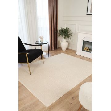 Covor (80 x 150), Rivon Rn09, 80x150 cm, Crem