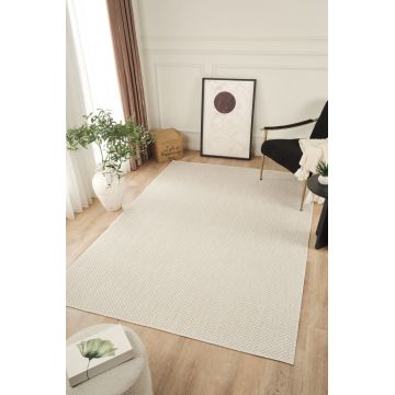 Covor (80 x 150), Sisalux 3081, 80x150 cm, Crem / Bej