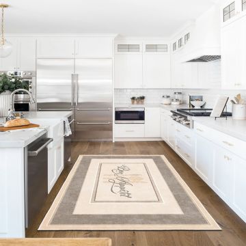 Covor (80 x 200), Wookece1685, 80x200 cm, Crem