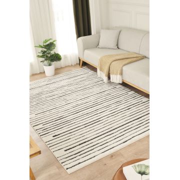 Covor (80 x 300), Jung 7187, 80x300 cm, Crem/Negru