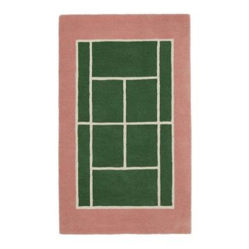 Covor de joacă pentru copii din amestesc de lână 88x150 cm Tennis – OYOY Mini