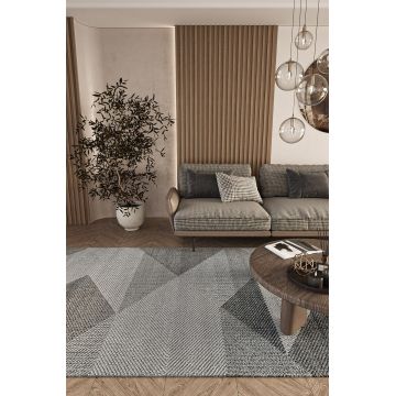 Covor (100 x 200), Elită 08, 100x200 cm, Gri