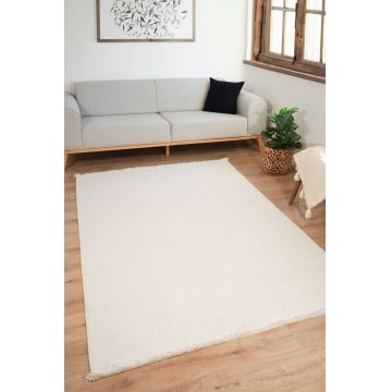 Covor (100 x 200), Loopy 5552, 100x200 cm, Crem