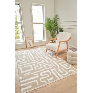 Covor (100 x 200), Moderno 3335, 100x200 cm, Crem / Bej