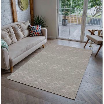 Covor (120 x 170), Aselya, 120x170 cm, Gri