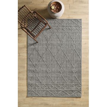 Covor (120 x 170), Patara 4955, 120x170 cm, Gri