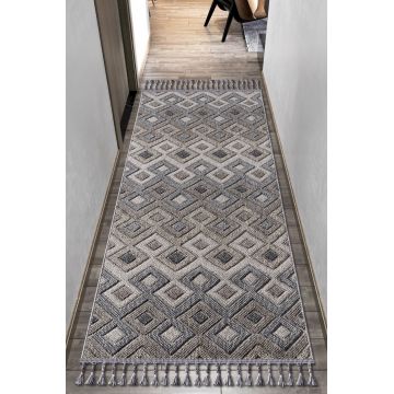 Covor (120 x 300), Beverly 2262 120 x 300, 120x300 cm, Gri