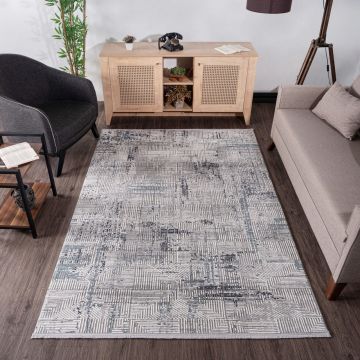 Covor (160 x 230), Leo 0072, 160x230 cm, Albastru