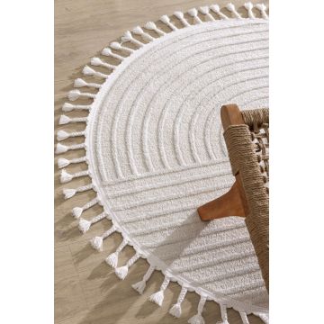 Covor (200 x 200), 33410, 200x200 cm, Crem